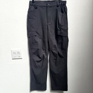 Black Baggy pants cargo pockets by Gradual medium